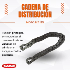 Imagen de CADENA DISTRIBUCIÓN BIZ 125 JUSANI