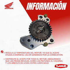 Imagen de BOMBA DE ACEITE HONDA BIZ 125