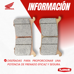 Imagen de PASTILLAS DE FRENO DELANTERAS HONDA CBR 1000RR 2018