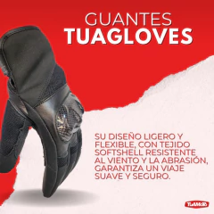 GUANTES CON PROTECCION SOFTSHELL + CUERO TUAGLOVES - tienda online