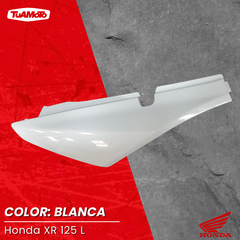 Imagen de CACHA BAJO ASIENTO IZQUIERDO HONDA XR 125L BLANCA