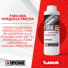 Imagen de ACEITE FORK SYNTHET PLUS 15 IPONE X 1 L