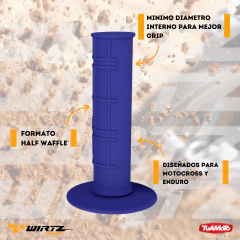 Imagen de PUÑOS WIRTZ MX AZUL