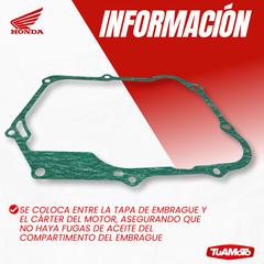 Imagen de JUNTA TAPA DE EMBRAGUE HONDA WAVE 100