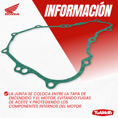 Imagen de JUNTA TAPA ENCENDIDO HONDA CB 250 TWISTER