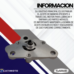 Imagen de BOMBA DE ACEITE HONDA BIZ 100 CATI