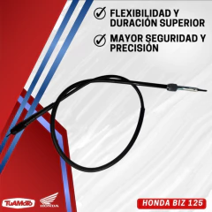 CABLE VELOCÍMETRO HONDA BIZ 125 (2016/2018)