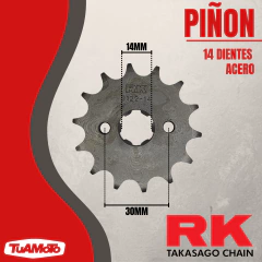 Imagen de KIT TRANSMISIÓN HONDA CB1/CB125F 428/44-14 RK