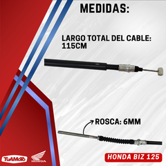 Imagen de CABLE FRENO DELANTERO HONDA BIZ 125