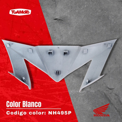 Imagen de CARENADO OPTICA FRENO TAMBOR HONDA NEW WAVE BLANCA NH-495
