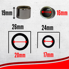 Imagen de KIT BUJES BIELETA NX 400 FALCON PRO FACTORY