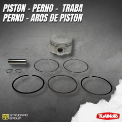 Imagen de KIT PISTON COMPL. HONDA CG125/NXR 125/FAN (STD) W.STANDARD
