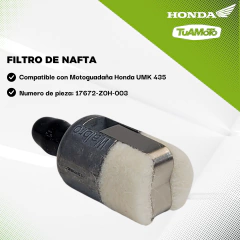 Imagen de FILTRO DE NAFTA HONDA UMK 435