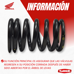 Imagen de RESORTE EXTERNO VALVULA HONDA TORNADO/TWISTER