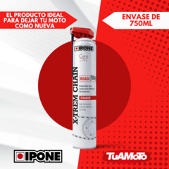 Imagen de LUBRICANTE CADENA X-TREM CHAIN ROAD AEROSOL IPONE X 750ML
