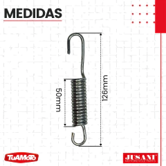 RESORTE MULETA TORNADO (VARIAS) JUSANI