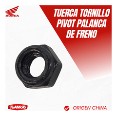 Imagen de TUERCA 6 MM. TORNILLO PIVOT PALANCA FRENO HONDA