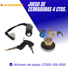 JUEGO CERRADURAS 4 CONTACTOS GUERRERO TRIP 110