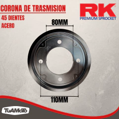 KIT TRANSMISIÓN HONDA CB190 428/45-14 132E RK