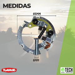 PLAQUETA ARRANQUE CON CARBONES YAMAHA YBR 250 TECH - comprar online