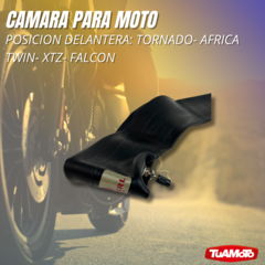 PACK X 5UN. CAMARA DE MOTO LUNTAI 2.75-3.00-21
