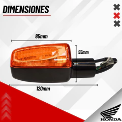 GIRO COMPLETO DELANTERO IZQUIERDO HONDA TWISTER