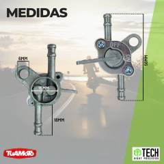 CANILLA DE NAFTA UNIVERSAL TECH ON/OFF