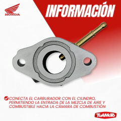 TUBO ADMISION HONDA CB1