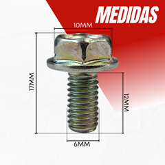 TORNILLO 6X12 HONDA VARIAS
