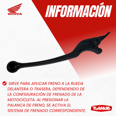PALANCA FRENO HONDA XR 125L / XR 190L / XR 150L