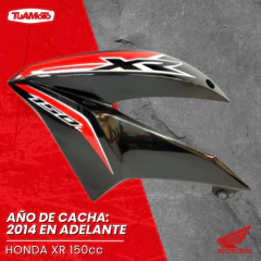 CACHA LATERAL IZQUIERDA TANQUE HONDA XR 125L TYPE2