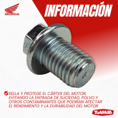 TAPÓN DE CARTER HONDA TORNADO