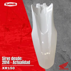 GUARDABARRO DELANTERO HONDA XR 150L BLANCO NH196