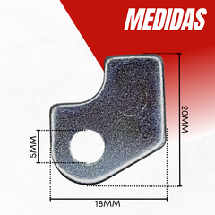 TRABA OPTICA DELANTERA HONDA NEW WAVE