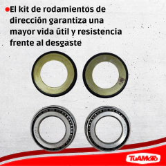 KIT RULEMAN DIRECCION TORNADO/XR 125/XR 150/CRF 230 PRO FACTORY