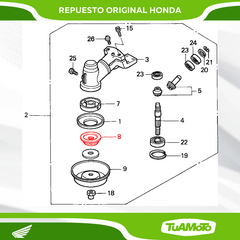 ESTRIA SOPORTE CAMPANA HONDA UMK 435 MODELO VIEJO - comprar online