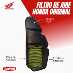 KIT FILTRO AIRE ORIGINAL Y ACEITE HGO SEMI SINTETICO PCX 150 16/18