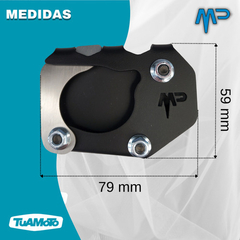 AMPLIACION DE MULETA FINA UNIVERSAL BLACK MOTOPERIMETRO - comprar online