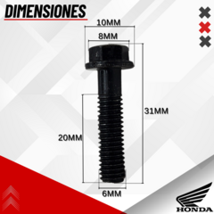 TORNILLO FLANGE SH HONDA (6x25) - comprar online