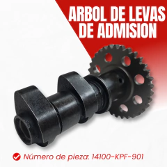 ARBOL DE LEVAS DE ADMISION HONDA TWISTER / TORNADO - comprar online