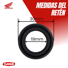 RETEN DE CARTER HONDA ELITE 2014/17 (19.8x30x7) - comprar online