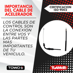 CABLE ACELERADOR HONDA BIZ 125 (2015/2016) TOWO - comprar online