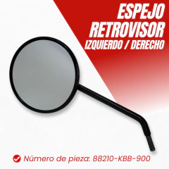 ESPEJO RETROVISOR DERECHO / IZQUIERDO HONDA XR 250 TORNADO - comprar online