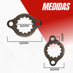 TRABA PIÑON TRANSALP 650-DOMINATOR 650-XR600 - comprar online