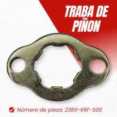 TRABA DE PIÑON HONDA STORM 125 - comprar online