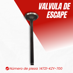 VALVULA DE ESCAPE HONDA PCX 150 - comprar online