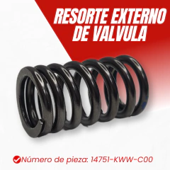 RESORTE EXTERNO VALVULA HONDA CRF 450 - comprar online