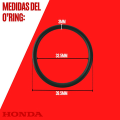 Imagen de ORING TOBERA ADMISION HONDA 33.5X3