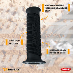 PUÑOS WIRTZ STREET NEGRO (CG/YBR/110/150) - comprar online