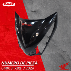 FRENTE PECHERA HONDA NEW WAVE NEGRO NH1 - comprar online